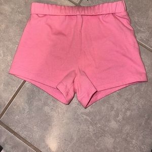 Children’s Place pink soft shorts